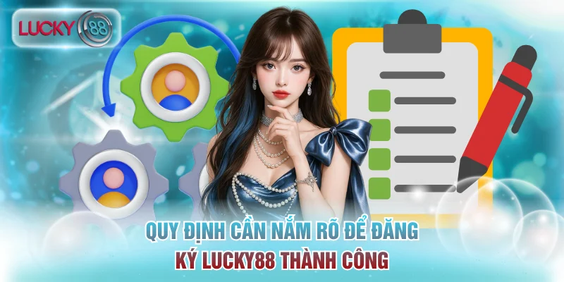 Đăng Ký Lucky88 - Quy Trình Mở Tài Khoản Hợp Lệ Siêu Tốc 1 Quy định cần nắm rõ để đăng ký Lucky88 thành công